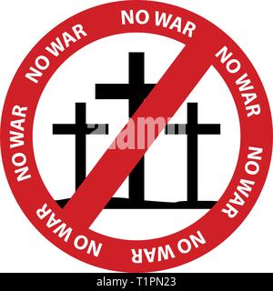 No war background Stock Vector