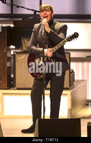 Hannover, Deutschland. 26th Mar, 2019. The Analogues perform 'The White Album' im Theater am Aegi. Hannover, 26.03.2019 | Verwendung weltweit Credit: dpa/Alamy Live News Stock Photo