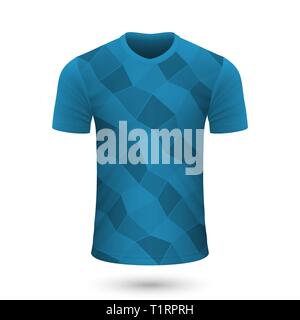 Blank soccer shirt , jersey template for football kit. Vector