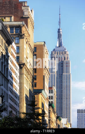 EMPIRE STATE BUILDING (©SHREVE LAMB & HARMON 1931) MANHATTAN NEW YORK ...