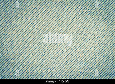 Vintage Light Blue Jeans or Denim Fabric Texture for Design. Old Jeans or Denim fabric texture Stock Photo