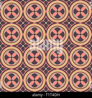 Seamless pattern in Oriental style. Geometrical ornament. Arabic design. Stock Vector