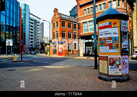 Swinegate, Leeds, England Stock Photo