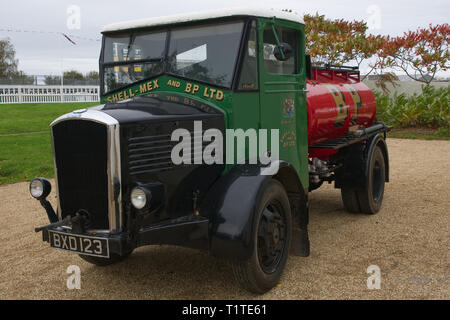 Old BP Petrol Tanker Stock Photo - Alamy