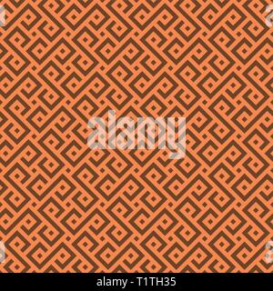 Vector Seamless African pattern. Colorful African geometric ornament. Stock Vector