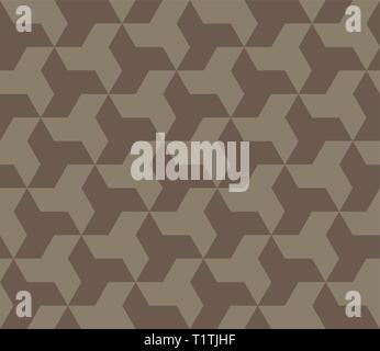 Seamless vector background of stars. Seamless abstract pattern. Abstract ornament of repeating elements. Stock Vector