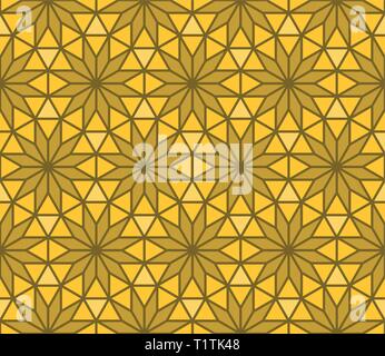 Vector seamless pattern. Modern stylish abstract texture. Repeating geometric tiles Stock Vector