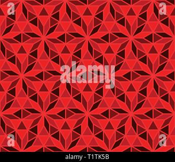 Vector seamless pattern. Modern stylish abstract texture. Repeating geometric tiles Stock Vector