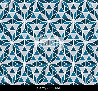 Vector seamless pattern. Modern stylish abstract texture. Repeating geometric tiles Stock Vector