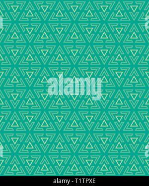 Abstract background from seamless triangular pattern. Vector infinite background. Triangular ornament. Stock Vector