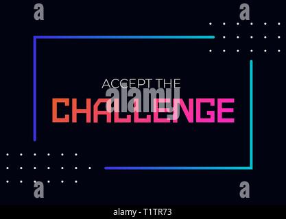 Challenges Concept Stock Vector
