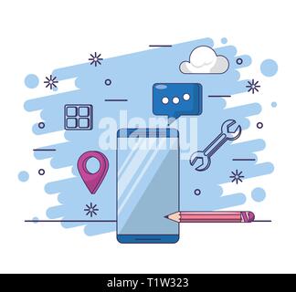 Community manager tools Stock Vector