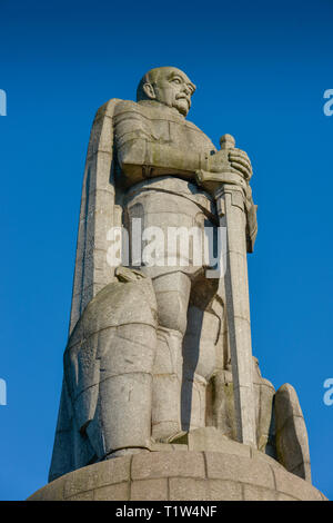 Bismarck-Denkmal, Seewartenstrasse, Neustadt, Hamburg, Deutschland Stock Photo