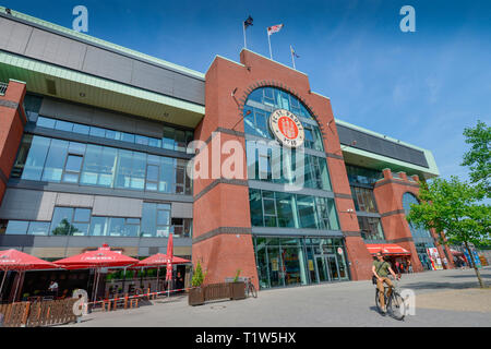 Millerntor-Stadion, St. Pauli, Hamburg, Deutschland Stock Photo