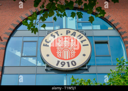 Millerntor-Stadion, St. Pauli, Hamburg, Deutschland Stock Photo