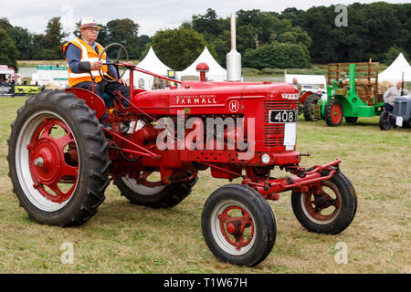 1943 McCormick-Deering Farmall tractor at the 2018 Aylsham Agricultural Show, Norfolk, UK. Stock Photo