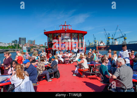 HADAG-Faehre, Liniendienst, Hamburg, Deutschland Stock Photo