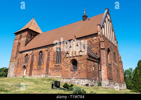 church, Tarnow, Guestrow, Mecklenburg-Western Pomerania, Germany Stock Photo