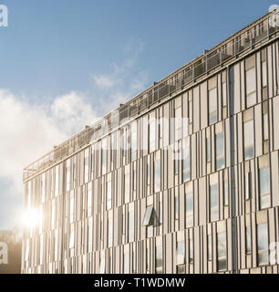 Detail of modern architecture in Rosendal. Uppsala. Sweden, Scandinavia.