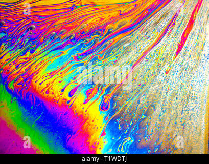 Psychedelic background. Universe of Flowers. Concept Art Design. Multicolored background, abstract pattern Stock Photo
