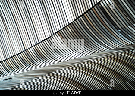 The lines in this abstract contemporary artistic image create an eye catching backdrop or background.  Also, suitable for framing. Stock Photo