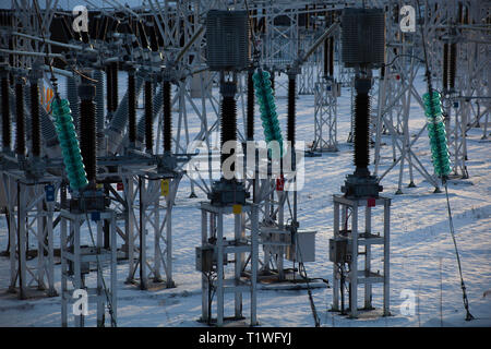 Invershin Sub- Power Station Sutherland Scotland 2019 Stock Photo