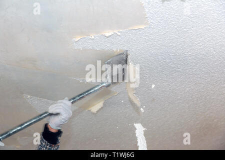 Home Ceiling Drywall Demolition Popcorn Ceiling Texture