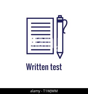 Drivers Test & License Icon Set and Web Header Banner Stock Vector