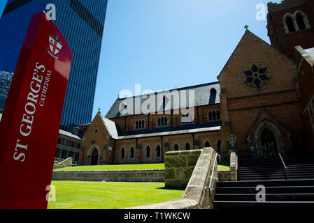 St Georges Cathedral - Perth - Australia Stock Photo - Alamy