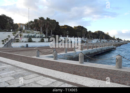 Reggio Calabria seafront - arena of the strait Credit Giuseppe Andidero Stock Photo