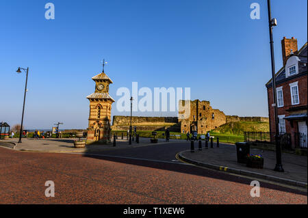 Tynemouth Town Centre, UK Stock Photo