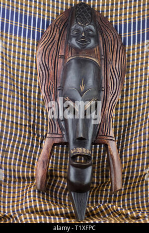 African Tribal mask Stock Photo