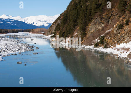 Portage Creek, Portage Glacier Highway, Alaska