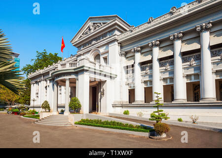 Ho Chi Minh City Museum or Bao Tang Thanh Pho is a historical site and museum in Ho Chi Minh City or Saigon in Vietnam Stock Photo