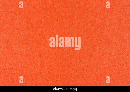 Paper texture - orange kraft sheet background. Macro photo of orange paper for your background. Stock Photo