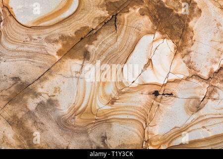 Brown, orange granite texture. Abstract natural stone background. Stock Photo