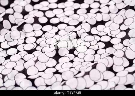 Seamless background with big polka dot pattern. Stock Photo