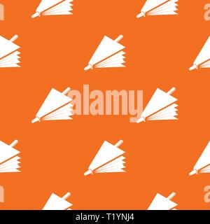Fire bellows pattern vector orange Stock Vector