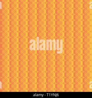 Abstract geometric pattern with lines. A seamless vector background. Graphic modern pattern in orange gradient color style. Stock Vector