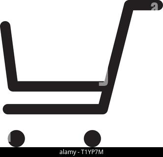 cart icon template Stock Vector