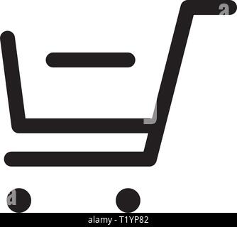 cart icon template Stock Vector