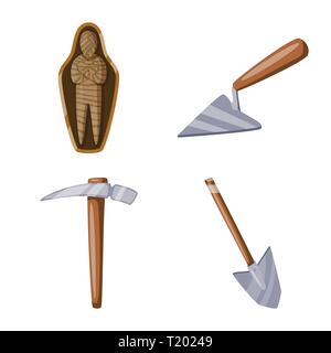 mummy,tool,pickaxe,shovel,ancient,trowel,pick,Egypt,dig,afterlife,repair,construction,sarcophagus,search,equipment,pharaoh,layer,find,antiquity,masonry,metal,artifact,brick,treasure,bandage,cement,axe,culture,archaeology,historical,research,excavation,discovery,working,story,items,museum,attributes,set,vector,icon,illustration,isolated,collection,design,element,graphic,sign,cartoon,color Vector Vectors , Stock Vector