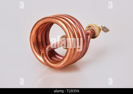 Heating elements for coffee machines  isolated on white background Stock Photo