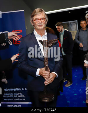 Danish Academy Award-winning director Bille August received the Kristian Award for his Contributions to World Cinema at the Prague International Film  Stock Photo