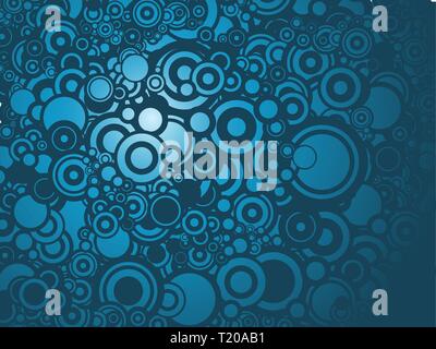 Lot of circles - background / pattern / texture Stock Vector