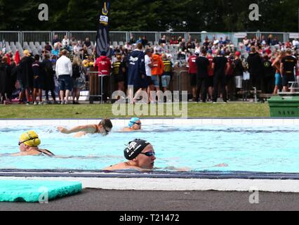NORRKÖPING 2016-07-06 SM veckan inleddes med simning på onsdagen i Norrköping. Sarah Sjöström, Södertörn. Foto Jeppe Gustafsson Stock Photo