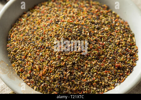 Raw Organic California Ground Pepper in a Bowl Stock Photo