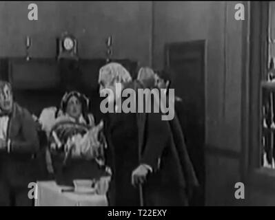 A Christmas Carol vintage movie by Edison Stock Photo