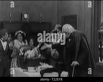 A Christmas Carol vintage movie by Edison Stock Photo