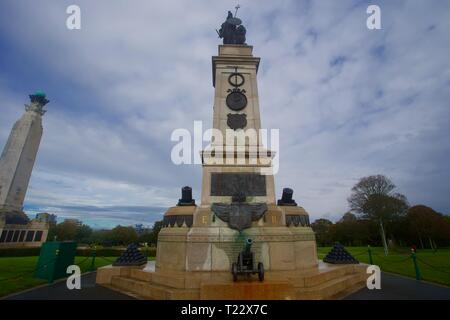 National Armada memorial Britannia Plymouth Devon England